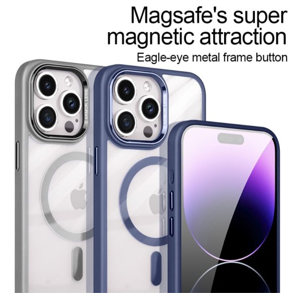 iPhone 15 Pro Max Case with MagSafe Compatibility - Sapphire Cheap