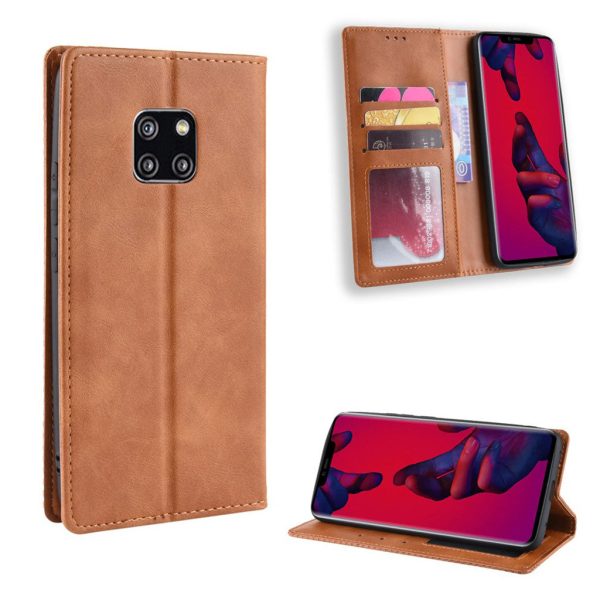 Bofink Vintage Huawei Mate 20 Pro leather case - Brown Hot on Sale