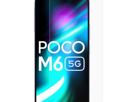 Touch sensitive tempered glass for Xiaomi Poco M6 Online Sale