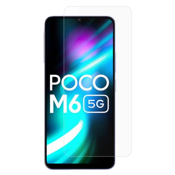 Touch sensitive tempered glass for Xiaomi Poco M6 Online Sale