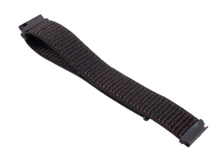 Universal velcro nylon watch band - Black Online Sale