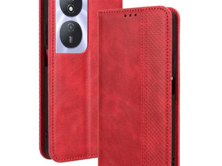 Bofink Vintage Honor Play 50 Plus   Honor Play 8T   Honor X7b leather case - Red Online Sale