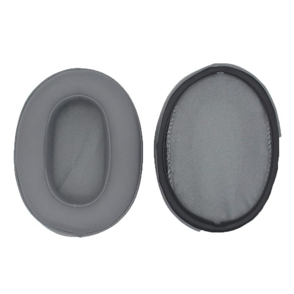 1 Pair Sony WH-XB900N JZF-365 protein leather earpads - Grey For Sale