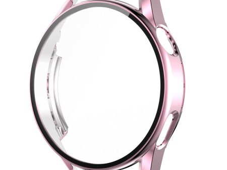 ENKAY Huawei Watch GT 3 (42mm) electroplated cover + tempered glass - Pink on Sale