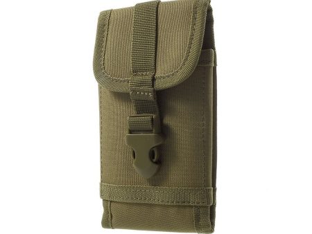 Military Molle 1000D Nylon Outdoor Pouch Pack for Smartphones 160x85mm - Khaki Supply