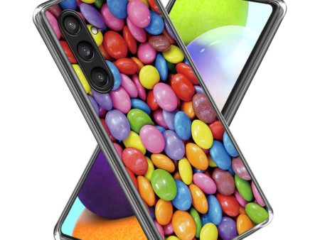 Deco Samsung Galaxy S24 Plus phone cover - Rainbow Candy on Sale