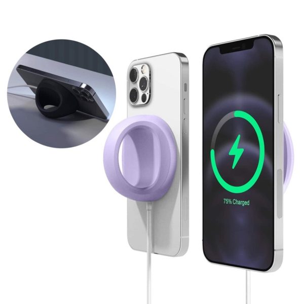 MagSafe Charger silicone wireless charger - Purple Supply