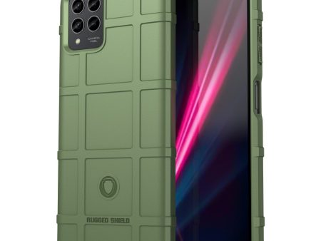 Rugged Shield case - T-Mobile REVVL 6X Pro - Green Sale