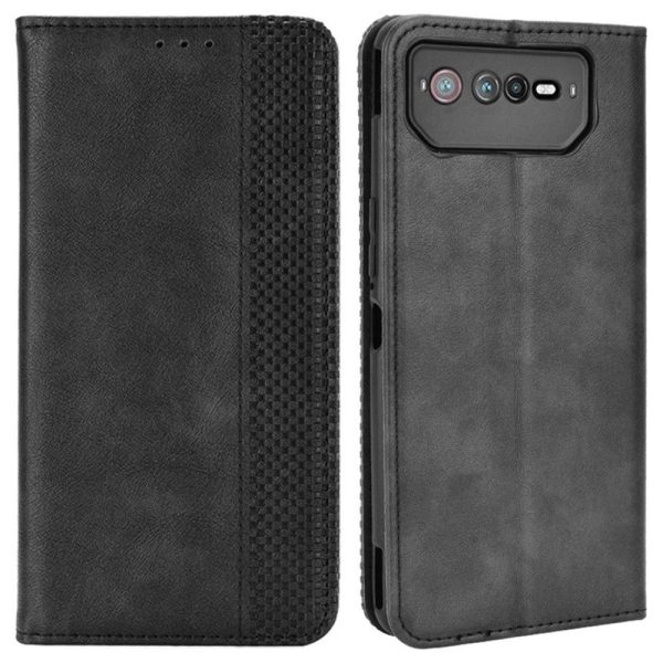 Bofink Vintage ASUS ROG Phone 6   6 Pro leather case - Black For Discount