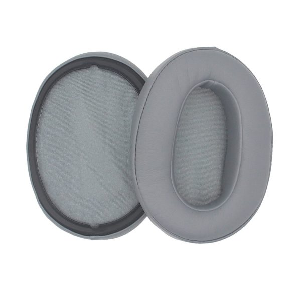 1 Pair Sony WH-XB900N JZF-365 protein leather earpads - Grey For Sale