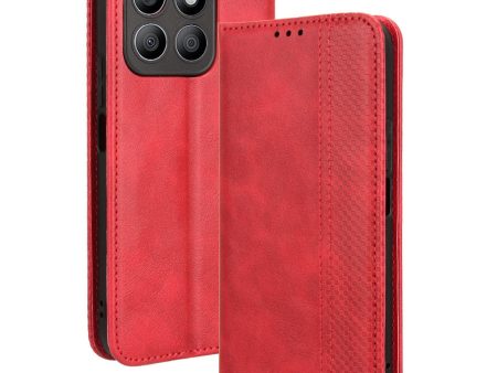 Bofink Vintage Honor X8b leather case - Red Online Sale