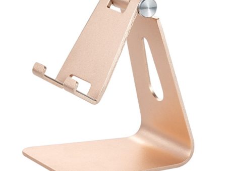 Universal aluminum large size desktop phone and tablet holder - Gold Sale