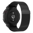 Amazfit T-Rex 2 milanese stainless steel watch strap - Black Online now