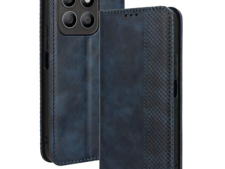 Bofink Vintage Honor X8b leather case - Blue on Sale