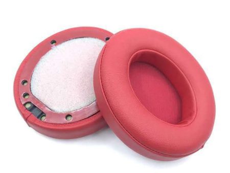 1 Pair Beats Studio 3.0   2.0 comfortable ear cushions - Red Sale