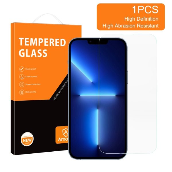 AMORUS arch edge tempered glass screen protector for iPhone 13 Pro Max Online