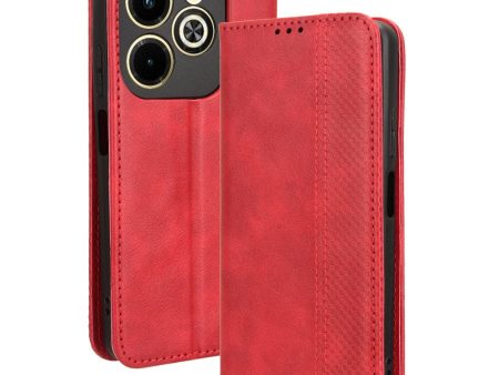 Bofink Vintage Honor X40i leather case - Red For Discount