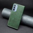 BINFEN two-color leather case for Motorola Moto G41   G31 - Green Fashion