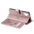 10-slot wallet case for Samsung Galaxy A32 5G - Rose Gold For Discount