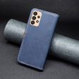 BINFEN two-color leather case for Samsung Galaxy A33 5G - Blue Hot on Sale