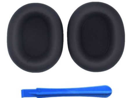 Sony WH-1000XM5 Silicone Ear Cap Earpads with Crowbar - Black Online now