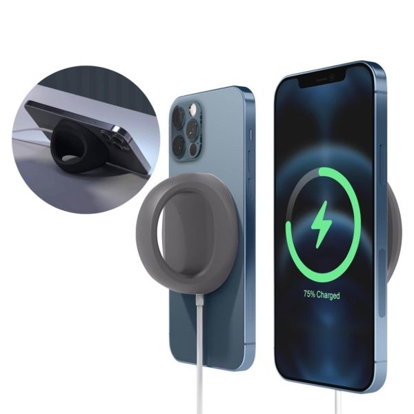 MagSafe Charger silicone wireless charger - Grey Sale