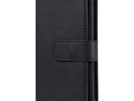 10-slot wallet case for Samsung Galaxy S22 Ultra - Black Hot on Sale