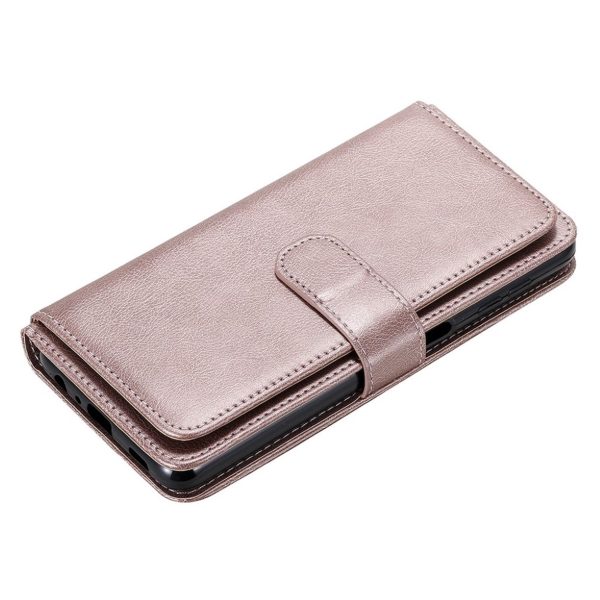 10-slot wallet case for Samsung Galaxy A32 5G - Rose Gold For Discount