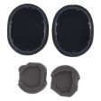 Sony WH-1000XM5 Silicone Ear Cap Earpads with Crowbar - Black Online now