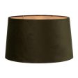 Accessories - Extra Large Velvet Drum Lamp Shade in 4 Colours For Discount