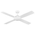 52  (1320mm) Airnimate Ceiling Fan only in Black or White Online