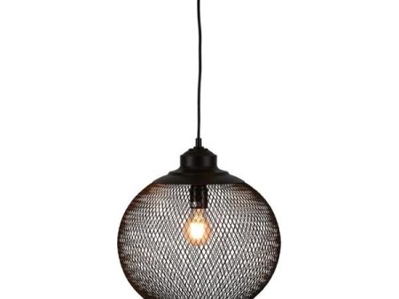 Carlo Pendant Light Medium in Black For Cheap