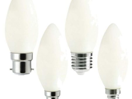 4w LED B22, E27, B15, E14 Candle Globe Warm White 2.7k, Daylight 6k CAN33D~CAN40D Dimmable Cheap