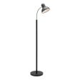 Ben Floor Lamp in Black, White or Brushed Chrome Discount