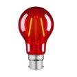 2w LED B22 A60 Globe Red, orange, Blue, Green, Yellow MGL289 For Sale