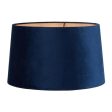 Accessories - Extra Large Velvet Drum Lamp Shade in 4 Colours For Discount