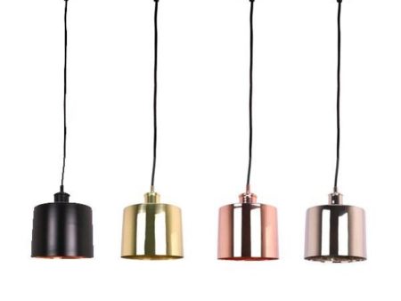 Portofino Pendant Light Small in Matte Black, Brass, Copper or Nickel Sale