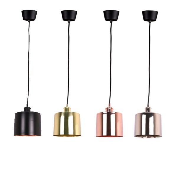 Portofino Pendant Light Small in Matte Black, Brass, Copper or Nickel Sale