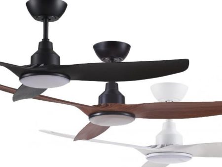 52  Skyfan DC Ceiling Fan w  LED Light Black or White SKY1303BL-L, SKY1303TK-L, SKY1303WH-L Online Sale