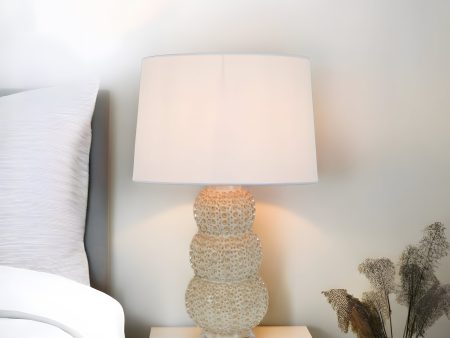 Sea Urchins Table Lamp Cream ELTIQ103141 Emac and Lawton Lighting Hot on Sale