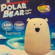 Barney LED Night Light in White Fashion