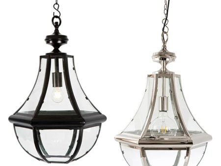 Deigo Pendant Light in Black or Nickel on Sale